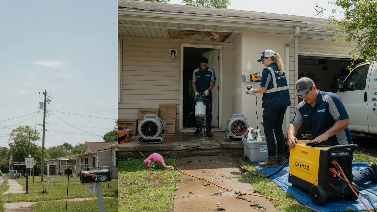 Storm Damage Water Removal in Washingtonville, OH near me
